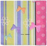 Disney Minnie Beverage Napkins Birthday Party Tableware (16 Pack), Multi Color, 5" x 5".